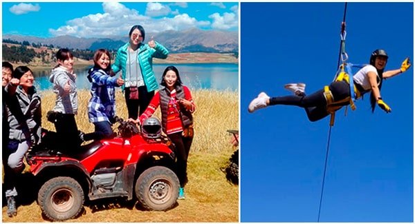 Zipline Cusco Peru, valle sur